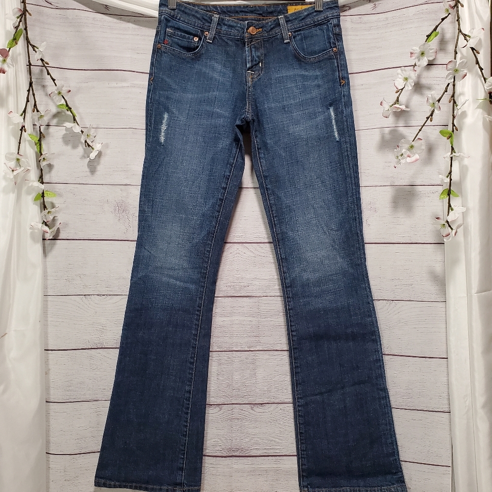 Classic Seven 7 Blue Denim Jeans Size 28